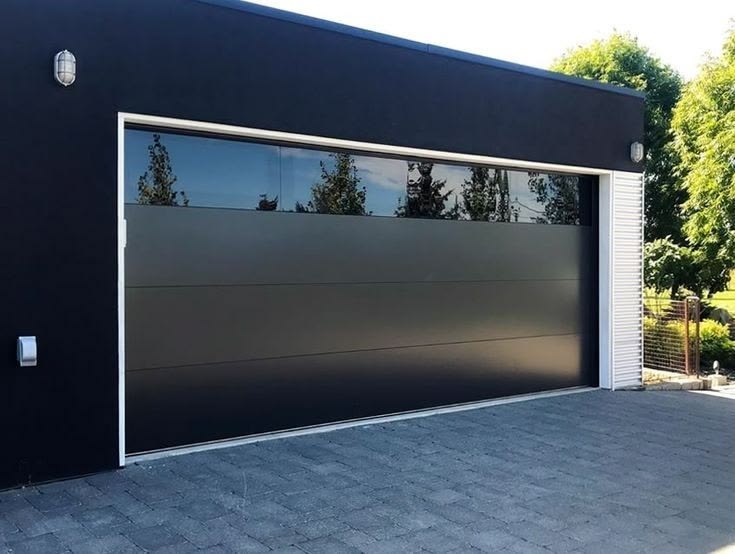 Garage door detail